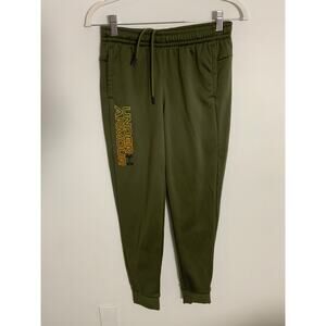Under Armour Green Youth joggers size large